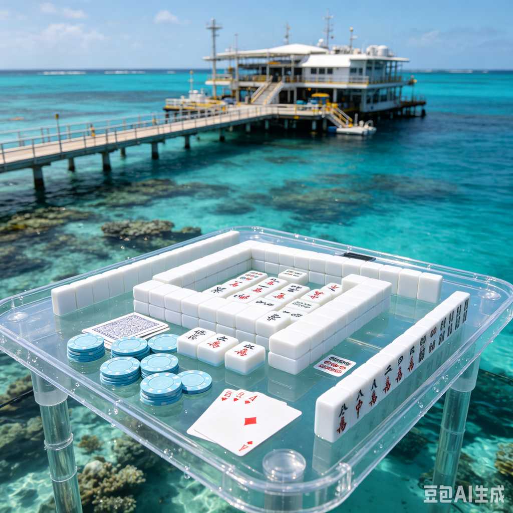 mini travel mahjong set lightweight